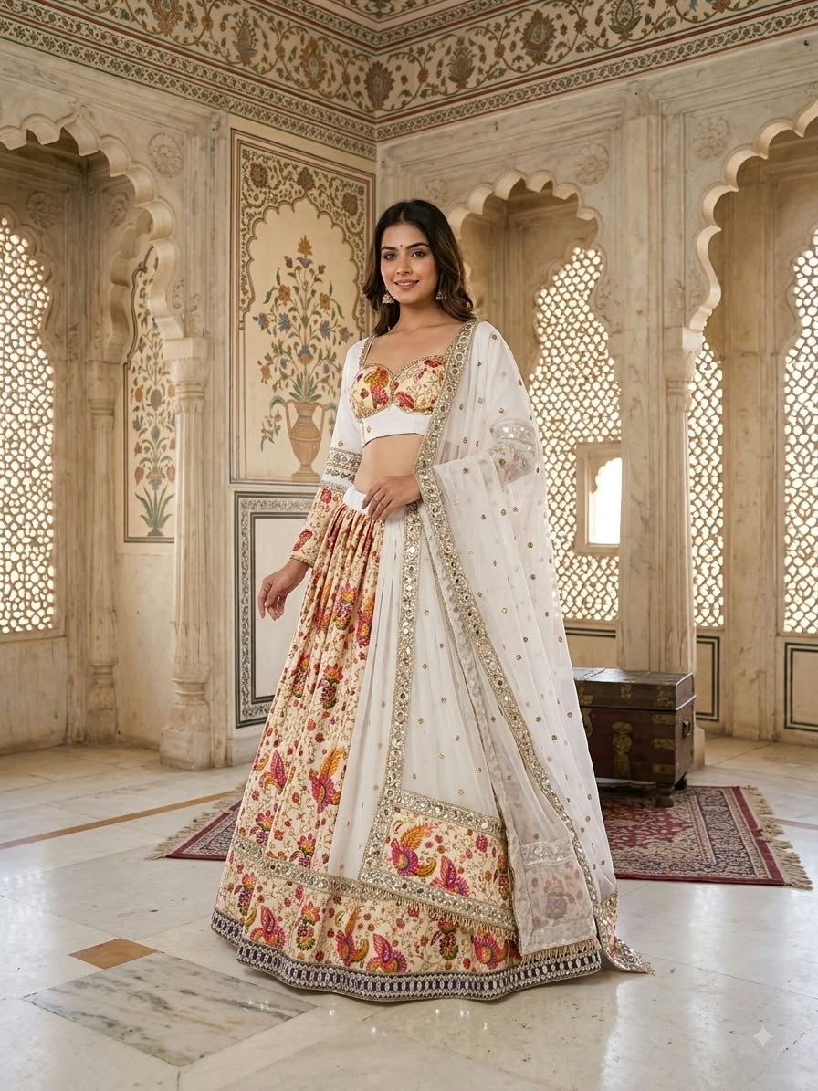 Presenting You Most Beautiful Most Beautiful Navratri Lehenga Collection