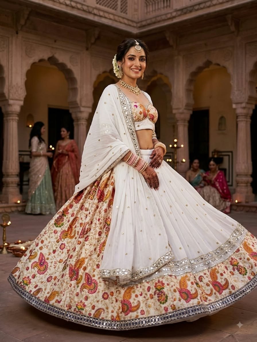Presenting You Most Beautiful Most Beautiful Navratri Lehenga Collection
