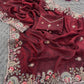 Very Soft nd Elegant Rich look fendy sartin fabric saree