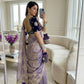 very soft nd elegant fendy chiffon fabric saree