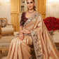 Wedding Wear Pure Kanjivarm Silk Heavy Embroidery Work Saree
