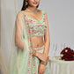 Georgette Zari Sequence Embroidery Choli