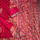 Pure Sartin saree with weaving jaquard nd mina work
