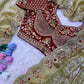 Soft Space Silk Bead sequins and Zari Embroidery Work Saree
