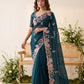 Party & Wedding Wear Soft  Space silk Saree
