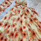 Soft Georgette digital painted floral design lehenga