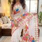 Soft pure Georgette handwork sarees