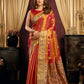 Premium Tissue Silk Saree With Tassels