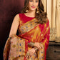 Premium Tissue Silk Saree With Tassels