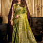 Premium Tissue Silk Saree With Tassels