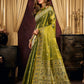 Premium Tissue Silk Saree With Tassels