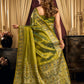 Premium Tissue Silk Saree With Tassels