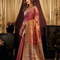 Premium Tissue Silk Saree With Tassels