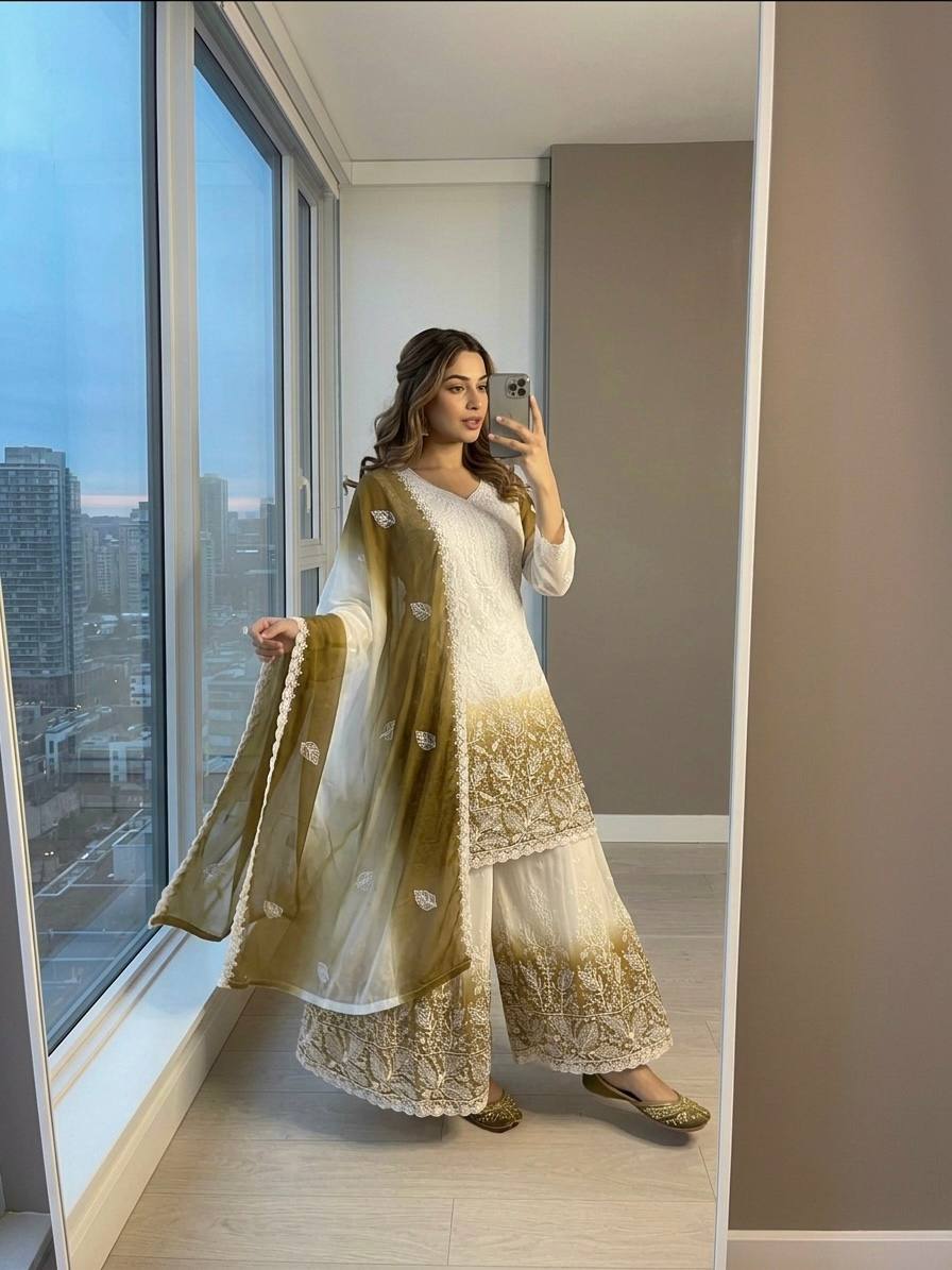 PREMIUM DESIGNER READYMADE TOP PLAZZO COLLECTIONS