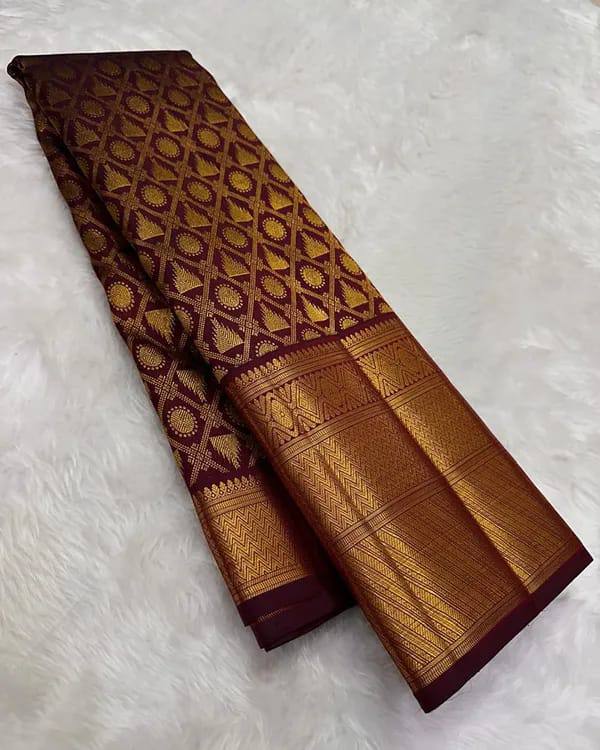 PURE GOLD ZARI SAREE