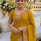 Wedding Collection Party Wear Soft Star Georgette Saree