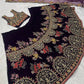 Kasturi silk lehenga with multi thread dori & sequins work choli