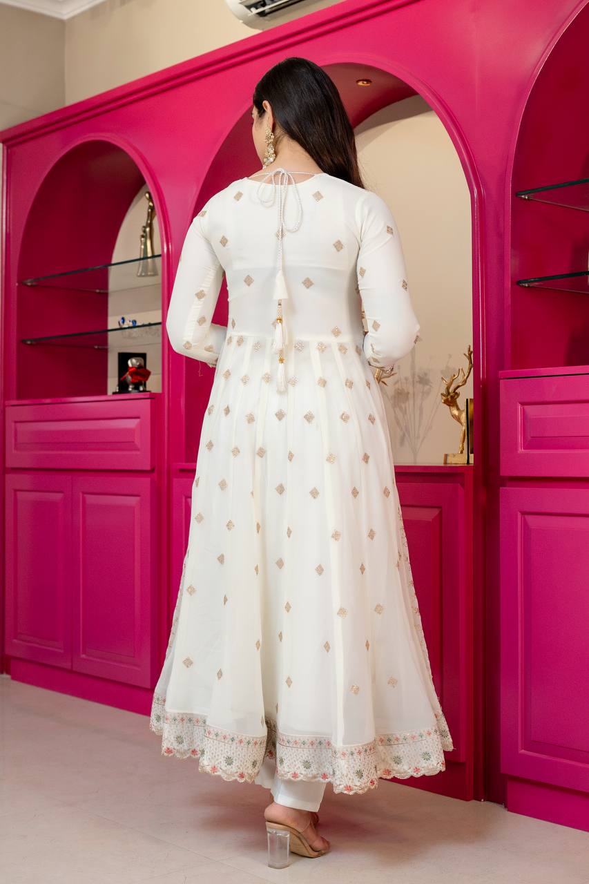 PREMIUM READYMADE ANARKALI SUIT SET (3 PCS)