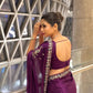 Designer Party Wear Fendy Satin Silk Saree