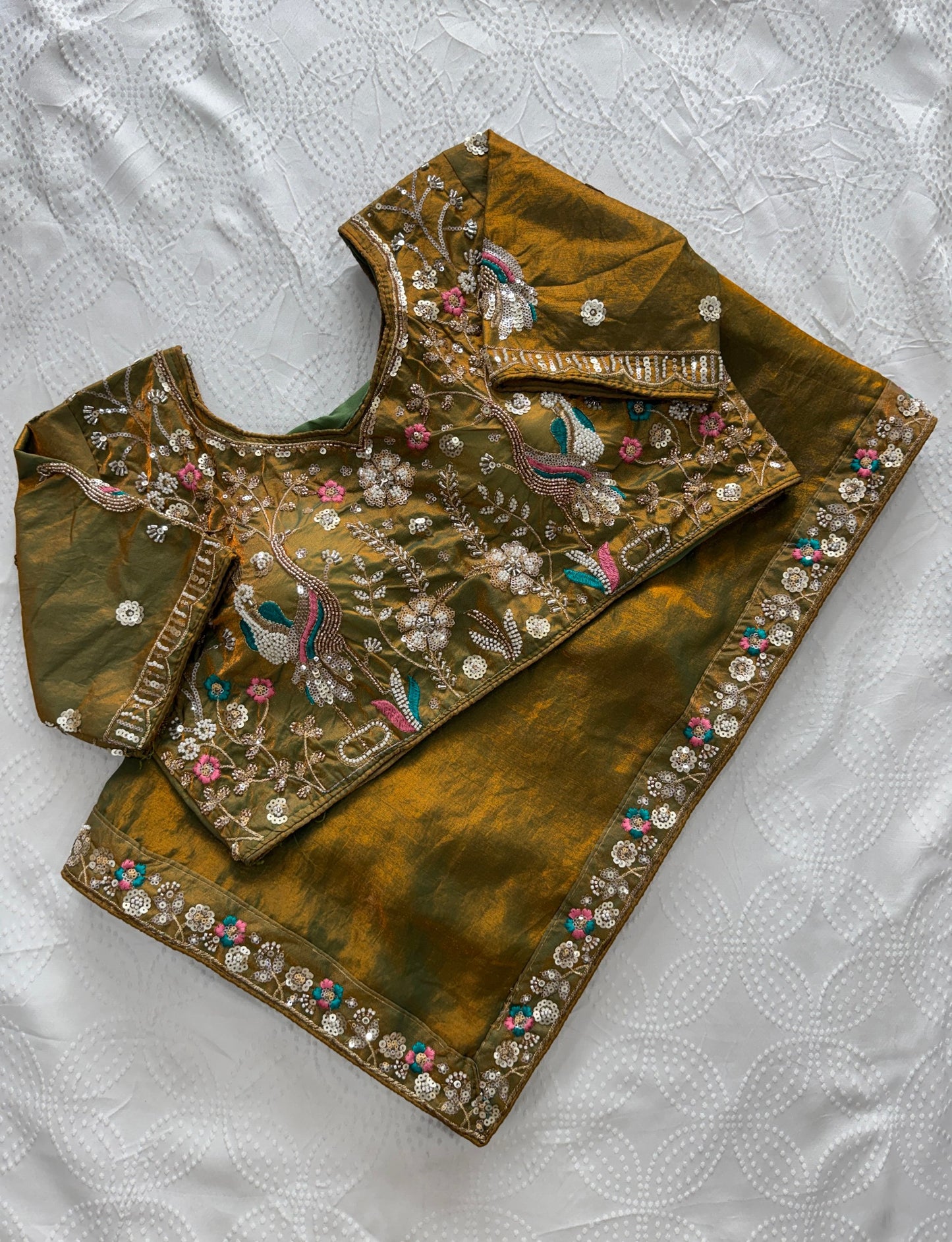 Designer Party Wear Fendy Satin Silk Saree