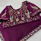 Designer Party Wear Fendy Satin Silk Saree