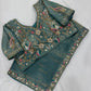 Designer Party Wear Fendy Satin Silk Saree