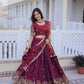 Fendi Silk With Heavy Sequins & Zari Thread Embroidered work lehenga