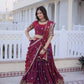 Fendi Silk With Heavy Sequins & Zari Thread Embroidered work lehenga