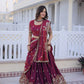 Fendi Silk With Heavy Sequins & Zari Thread Embroidered work lehenga