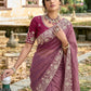 Wedding Special Party Wear Pure Gabana Silk saree