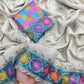 Very Soft nd elegant Rich look prada silk saree