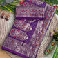 Pure soft viscose georgette sarees with amazing weaving patola