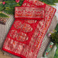 Pure soft viscose georgette sarees with amazing weaving patola