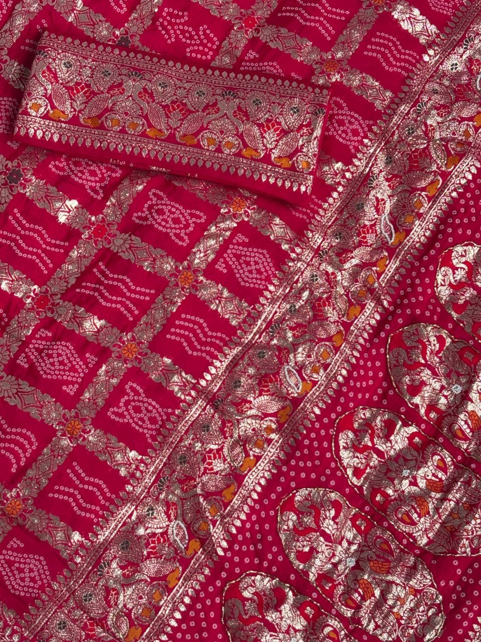 Pure soft viscose georgette sarees with amazing weaving patola