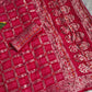 Pure soft viscose georgette sarees with amazing weaving patola