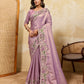 Wedding Wear Pure Kanjiwarm Radha Krishna Silk Work Saree
