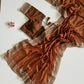 Pure soft GEORGETT silk saree