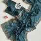 Pure soft GEORGETT silk saree