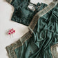 Pure soft GEORGETT silk saree