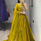 Fendy Plain Flairy Lehenga With Beads Work Belt Lehenga