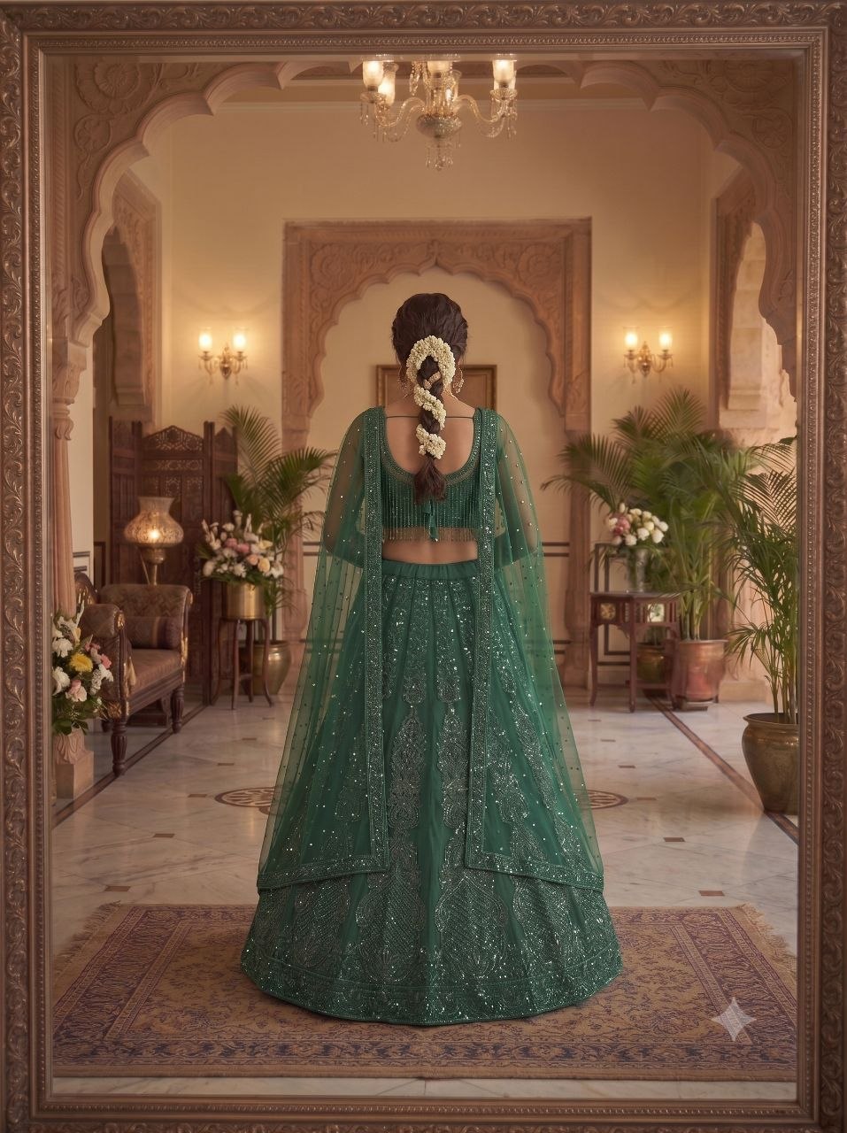 Presenting You Most Beautiful Pushpa Lehenga Set