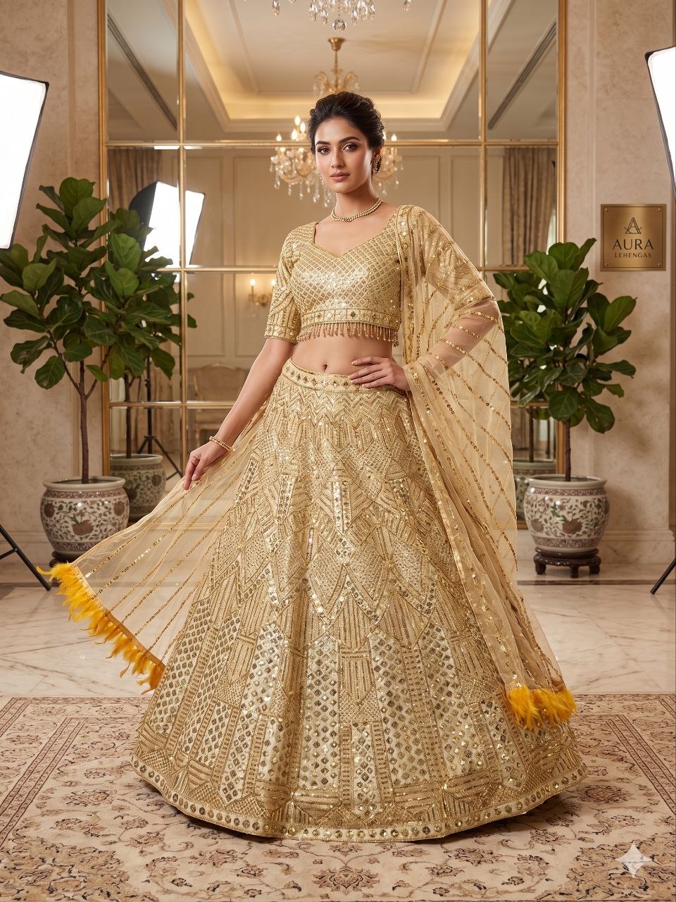 Presenting You Most Beautiful Latest Designer Lehenga Collection