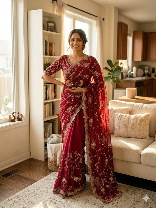 Soft Frendy Chiffon Saree