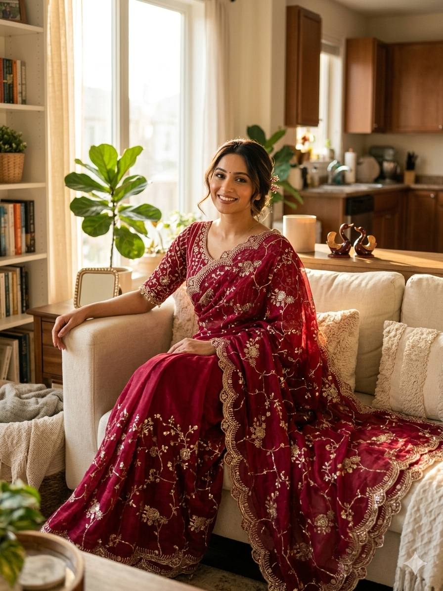 Soft Frendy Chiffon Saree