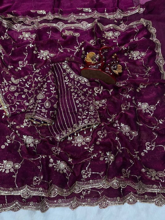 Soft Frendy Chiffon Saree