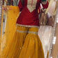 Launching New Designer Party Wear Look Top Sharara Plazzo and Dupatta