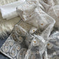 Organza Silk and the making being chikankari saree