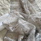 Organza Silk and the making being chikankari saree