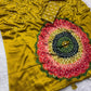 Japan sattin With original mirror work With tassels in pallu saree