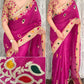 Kota doria checks cotton silk Saree